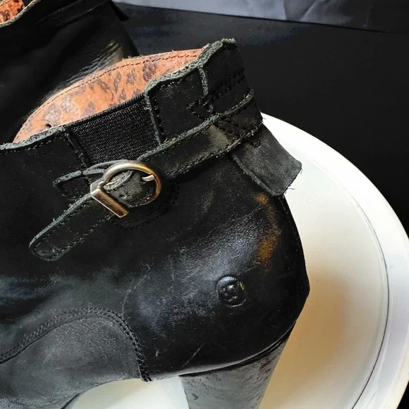 Sixty Seven Stylish Black Leather Women's Shoes Made in Spain - Picture 3 of 6